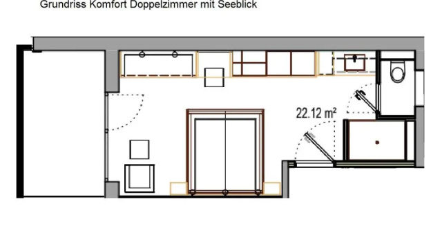 Двухместный номер Comfort с видом на озеро Seevital Hotel & SPA - Ihr 4 Sterne Superior Hideaway direkt am See