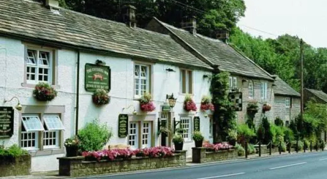 The Chequers Inn, Boek Hotel Froggatt Derbyshire
