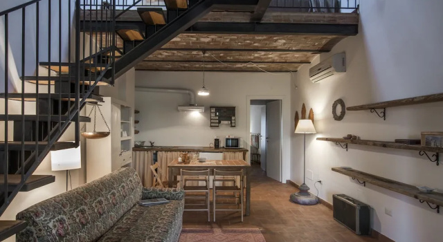Семейные апартаменты с 2 комнатами с видом на окрестности Casa Vacanze Le Fornaci