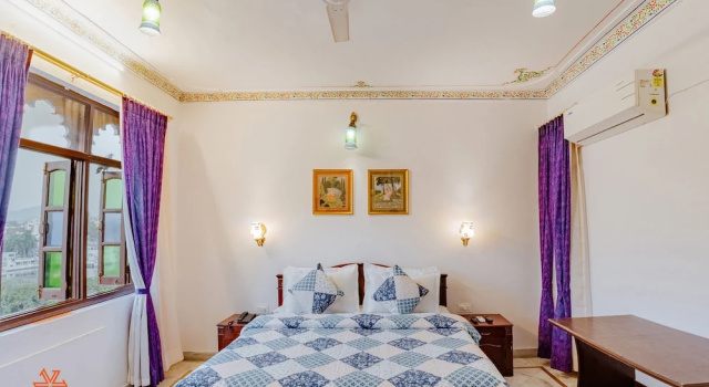 Двухместный номер Deluxe с видом на озеро Zostel Udaipur