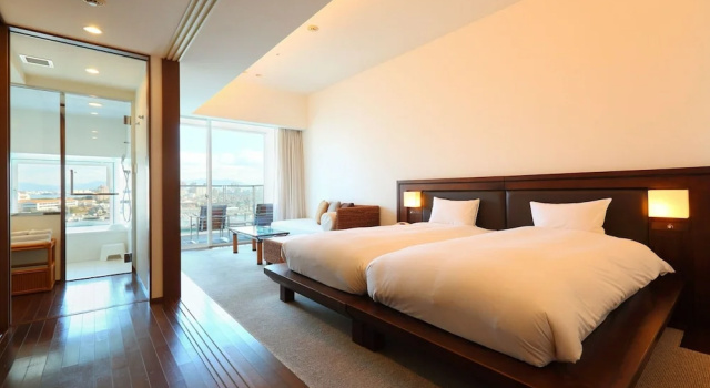 Двухместный номер Standard с балконом Hotel Marinoa Resort Fukuoka