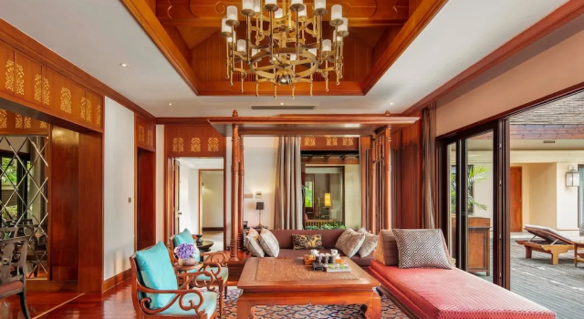 Вилла Royal с 3 комнатами Anantara Xishuangbanna Resort