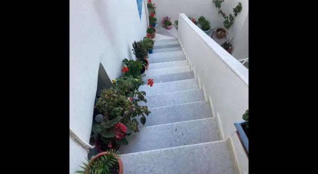 Студия c 1 комнатой с балконом Studio Seagull - By Old Market Street - Naxos Town