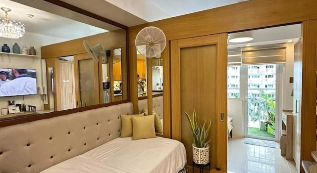 Luxury Staycation at Prime Location Mall of Asia Shell Residences Pasay Tower C, Забронировать Апартаменты/квартира Отели Манилы с парковкой, рядом с Бульвар Диосдадо Макапагала, Парковка