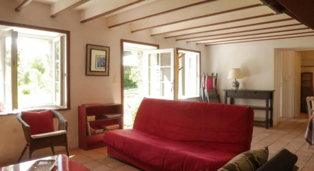 Maison Locmaria, 3 pièces, 5 personnes - FR-1-418-134, Rezervasyon Otel Breton otoparklı oteller, Otopark