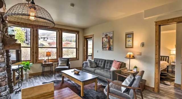 Cozy Crested Butte Condo 50 Yards From Ski Lift!, Забронировать Апартаменты/квартира Крестед-Бьютт Crested Butte Mountain