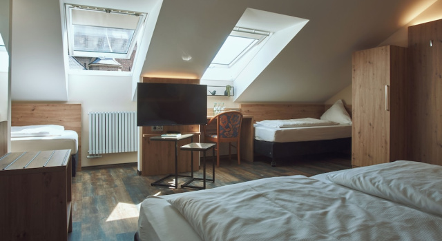 Трёхместный номер Standard Hotel Restaurant Doppeladler