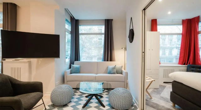SUITE COCTEAU : au cœur de la Rive Gauche, neuf, design, 2/4/6 personnes, Забронировать Апартаменты/квартира Париж Иль-де-Франс, рядом с Вавен