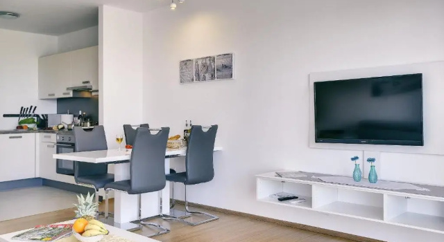 Апартаменты c 1 комнатой с балконом Apartments Vea