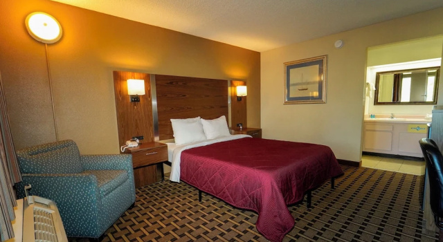 Двухместный номер Deluxe Red Carpet Inn Kinston