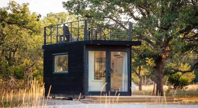 New The Desert Escape-cozy Container Home, Забронировать Дом для отпуска Фредериксберг Texas Wine Country