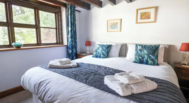 Coach Cottage, Rezervasyon Tatil Evi Devon kır evleri, Küçük Ev