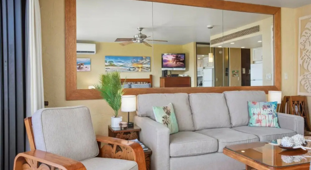 KBM Resorts: Papakea Pke-304 Renovated Studio With Ocean Views!, Забронировать Апартаменты/квартира Апартаменты Мауи, Апартаменты/квартира