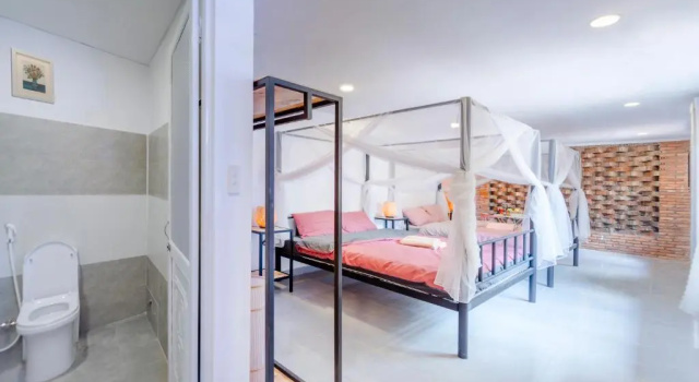 Семейный номер Standard с видом на озеро Vườn Thủ Đô Homestay
