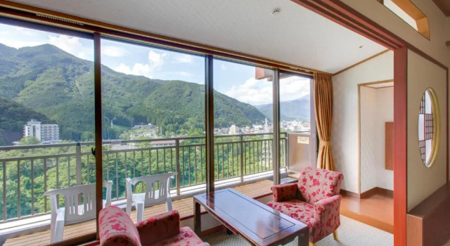Номер Standard с видом на реку Kinugawa Hotel Mikazuki