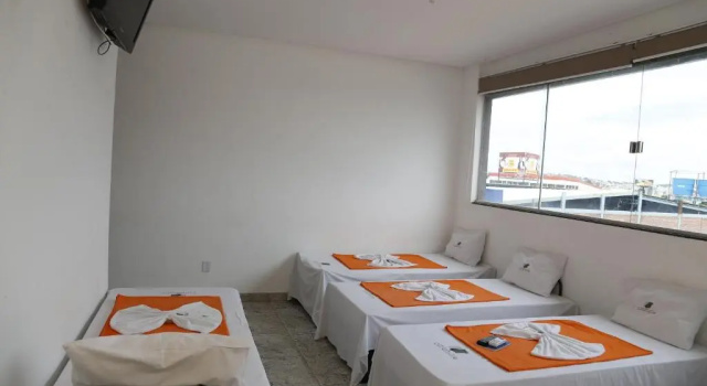 Четырёхместный номер Standard Hotel Cco Goiânia