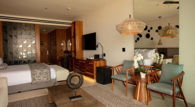 Двухместный полулюкс с панорамным видом Secrets Bahia Mita Surf and Spa