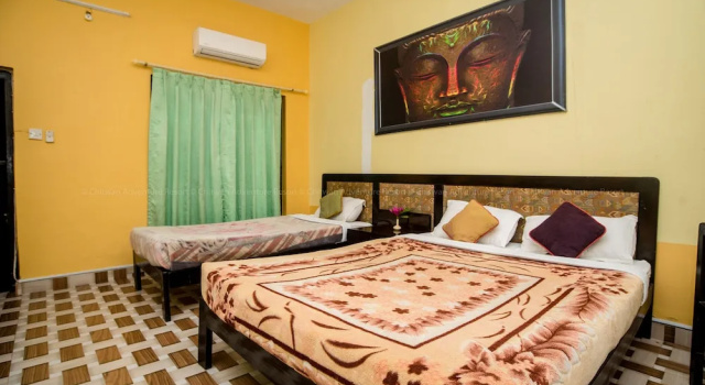 Номер Deluxe с балконом Chitwan Adventure Resort