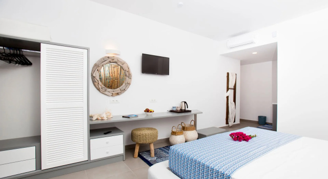 Двухместный номер Standard с балконом и с видом на город Lindos Portes Suites - Adults Only