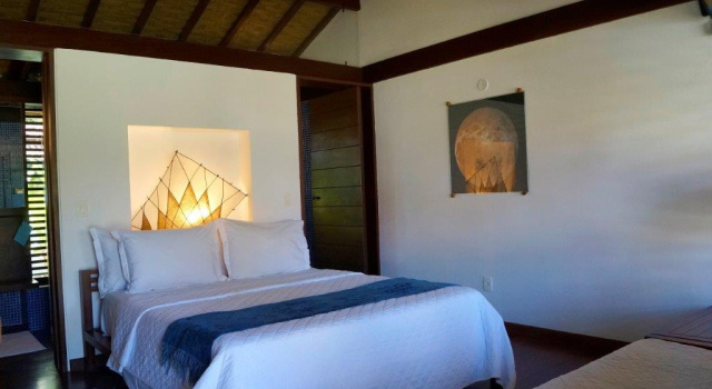 Pousada Villa Palmeira Azul Suítes de Charme, Забронировать Вилла Коттеджи Арраял-д'Ажуда, Коттедж