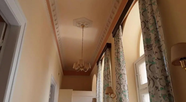 Ermoupolis 1834 Traditional Stone Yard house