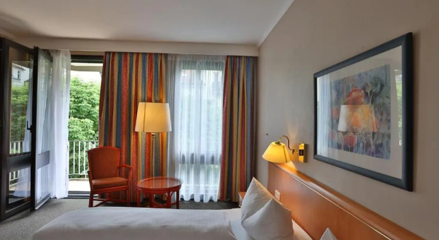 Двухместный номер Standard с балконом Hotel Quellenhof