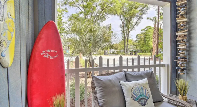 Inviting Home < 2 Mi to Ocean Isle Beach Pier