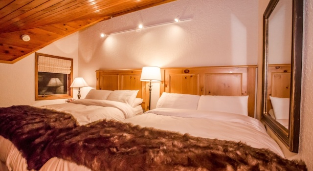Трёхместный номер Standard Kandahar Lodge at Whitefish Mountain Resort