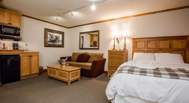 Номер Deluxe Kandahar Lodge at Whitefish Mountain Resort