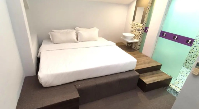 Standardowy dwuosobowy pokój A Hotel Chinatown