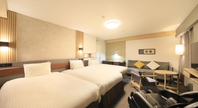 Трёхместный номер Standard Richmond Hotel Yamagata Ekimae