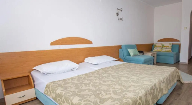 Двухместный номер Standard с видом на море Hotel Amfibia Beach