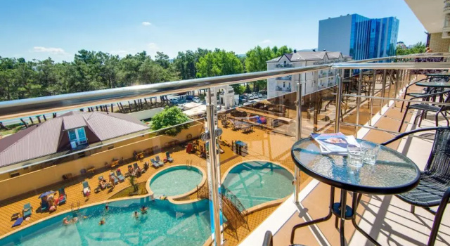 Hotel Poseidon-4, Забронировать Отель Отели Краснодарского края с парковкой, Парковка