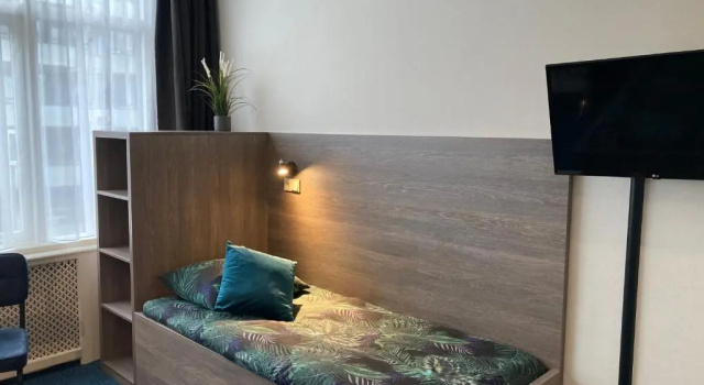 Четырёхместный номер Economy Hotel Poseidon Scheveningen