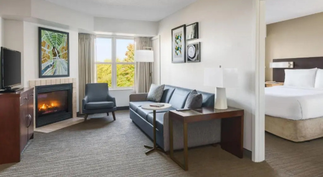 Люкс с 2 комнатами Residence Inn by Marriott Gaithersburg Washingtonian Center