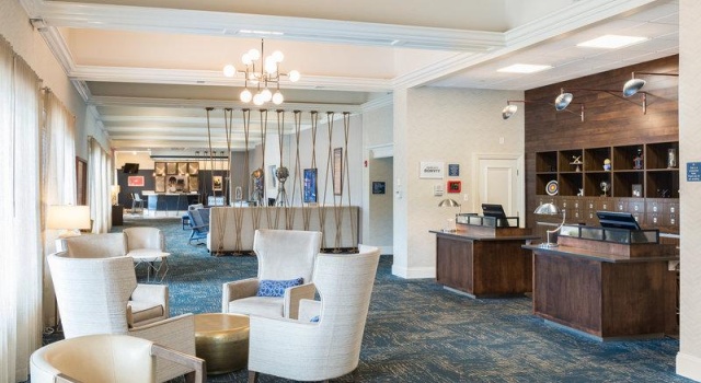 Кровать в общем номере Four Points by Sheraton Eastham Cape Cod