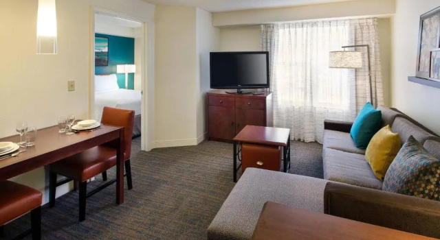 Люкс с 2 комнатами Residence Inn Salt Lake City Cottonwood