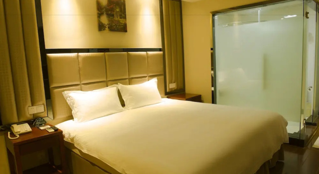 Двухместный номер Business GreenTree Inn Changzhou Changwu Gufang Road Express Hotel