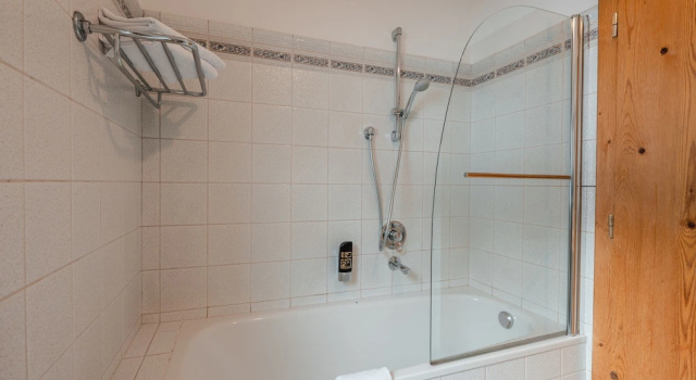 Семейные апартаменты c 1 комнатой с балконом и с видом на горы B&B Hotel Bergjuwel