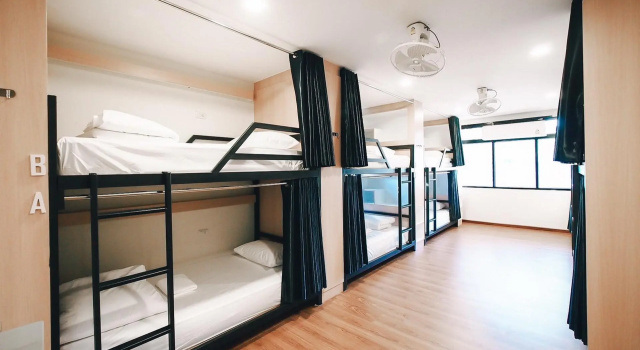 Кровать в общем номере (женский номер) More than Sleep Hostel Pak Chong-Khao yai