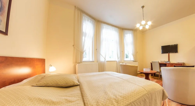 Luxo quarto Pension Villa A.Malka