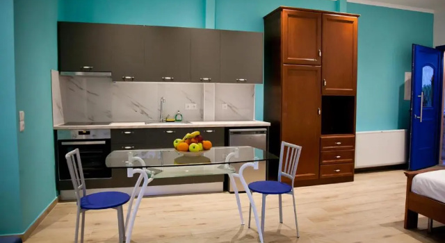 Студия с балконом Villa Niki