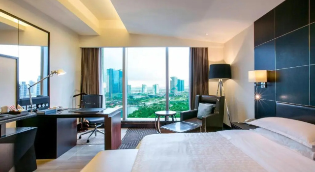 Двухместный номер Standard с видом на парк Sheraton Grand Incheon Hotel