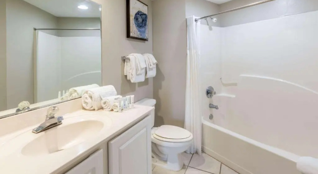Двухместные апартаменты с 2 комнатами с видом на океан Palm Beach Resort Orange Beach a Ramada by Wyndham