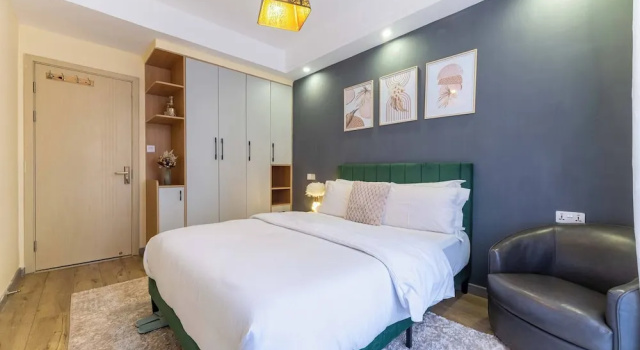 Atelier Luxe Home, Charming Modern Styled 1bedroom in Kileleshwa, Rezervasyon Daire Nairobi otoparklı oteller, Otopark
