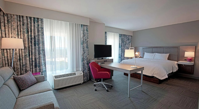 Двухместная студия Hampton Inn & Suites Asheville Biltmore Area