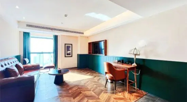Двухместный люкс Business James Joyce Coffetel Apartment (Changde Wanda Plaza Wenli College)