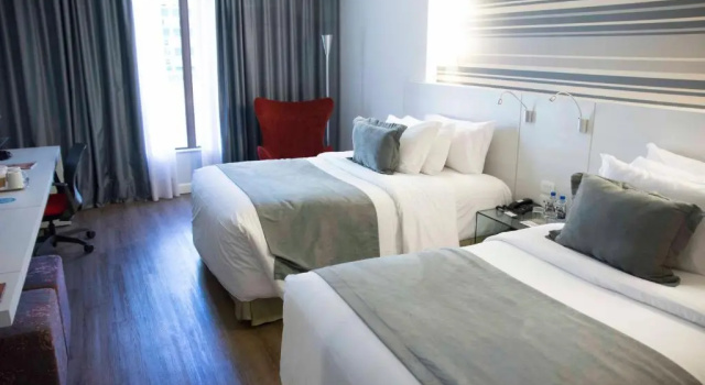 Четырёхместный номер Superior Radisson Hotel Curitiba