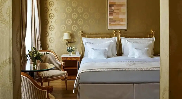 Двухместный номер Superior с видом на озеро Grand Hotel National Luzern