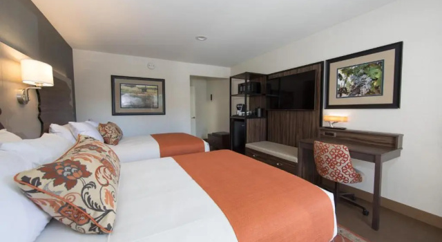 Четырёхместный номер Deluxe The Vine Inn Davis